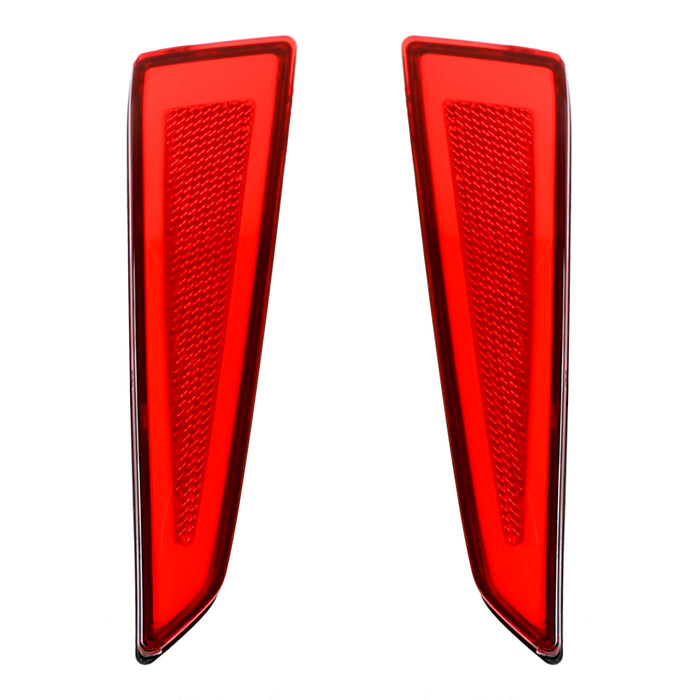 Red Lens Full LED Rear Bumper Reflector Lights For Lexus 2015-2021 RX350 RX450h