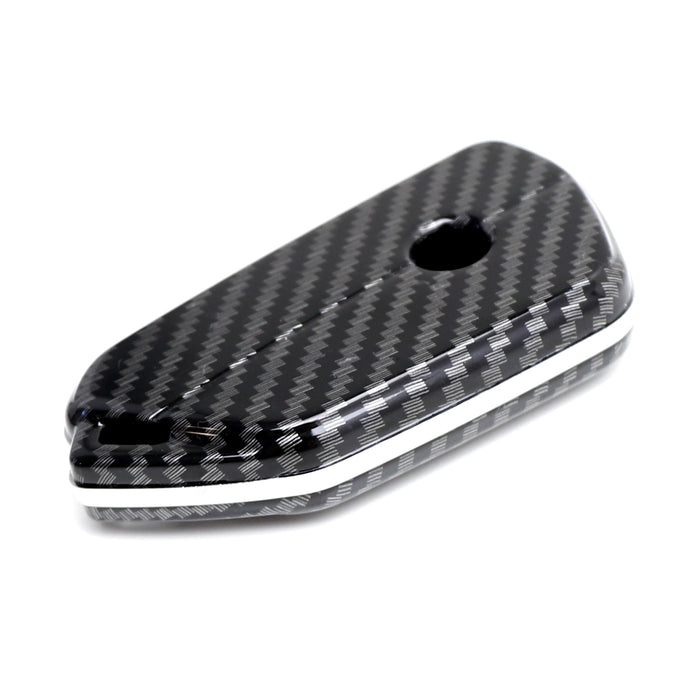 Carbon Fiber Pattern Key Fob Shell For VW MK8 Golf/GTI ID.4 Skoda Octavia 3/4/5B