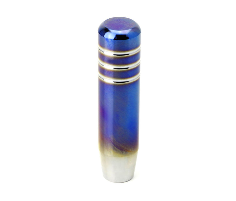 JDM Burnt Neo-Chrome Titanium Finish Shift Knob Stick For 4/5/6 Manual or Auto