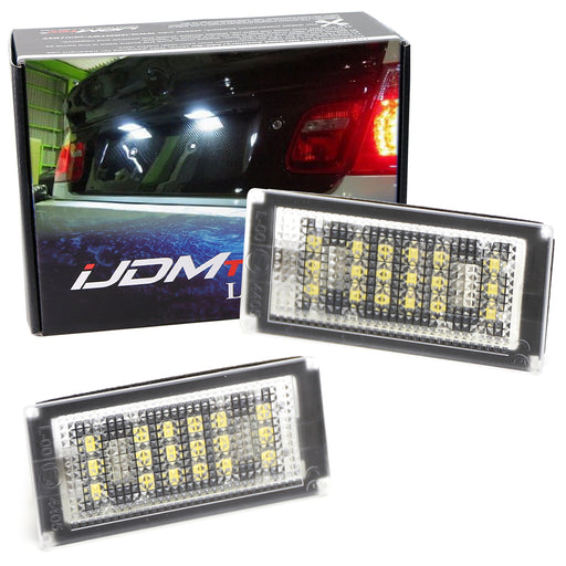 White 18-SMD LED License Plate Lights For 04-06 BMW E46 LCI 325Ci 330Ci M3 Coupe