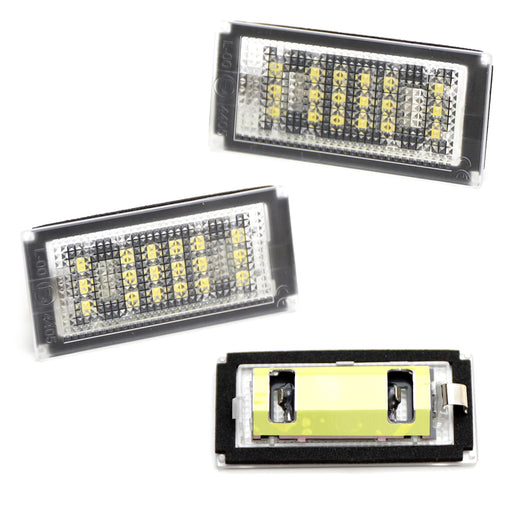 White 18-SMD LED License Plate Lights For 04-06 BMW E46 LCI 325Ci 330Ci M3 Coupe