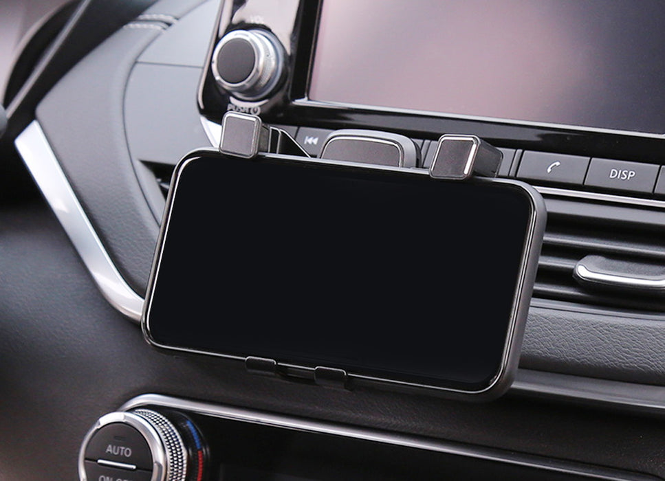 Smartphone Gravity Holder w/Exact Fit Clip-On Dash Mount For 19-22 Nissan Altima