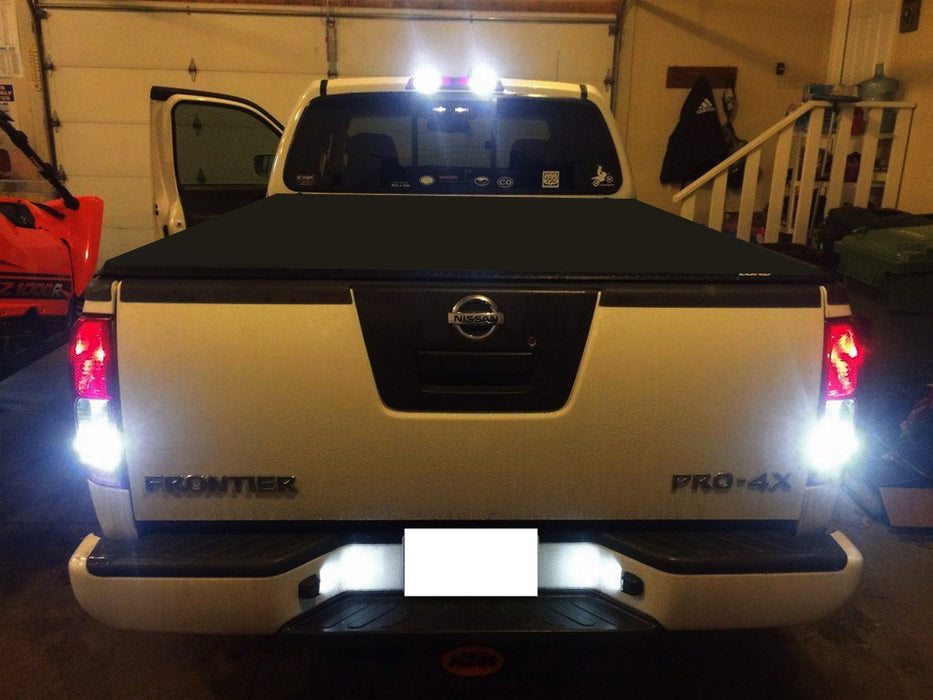 OE-Fit White LED License Plate Lights For 1st Gen Nissan Xterra Frontier Navara