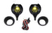 Yellow Lens Fog Lights w/Bulb, Bezel Cover, Wiring For 2005-2020 Nissan Frontier