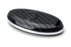 Black "Carbon Fiber" Key Fob Cover For Nissan Infiniti Oval Shape 2/3/4/5 Button