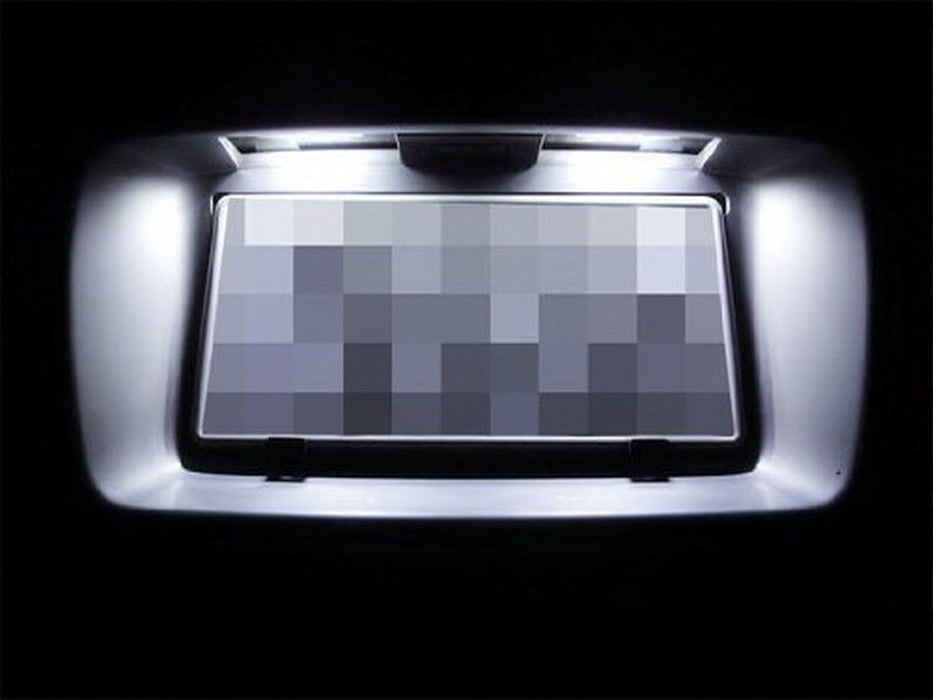 Direct Fit White LED License Plate Light Lamps For Nissan 370Z GTR Infiniti G37