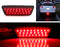 JDM Style Smoked Lens Full LED Rear Fog Light Kit For Nissan Juke Rogue Murano