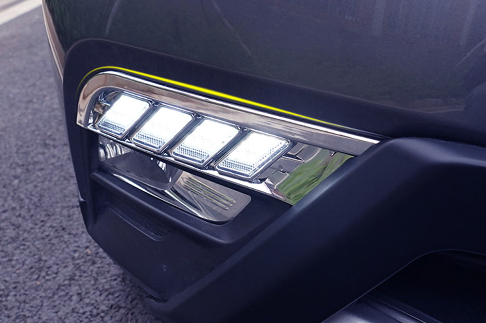 Sequential Dynamic Blink Switchback LED Daytime Running Lights For Nissan Kicks