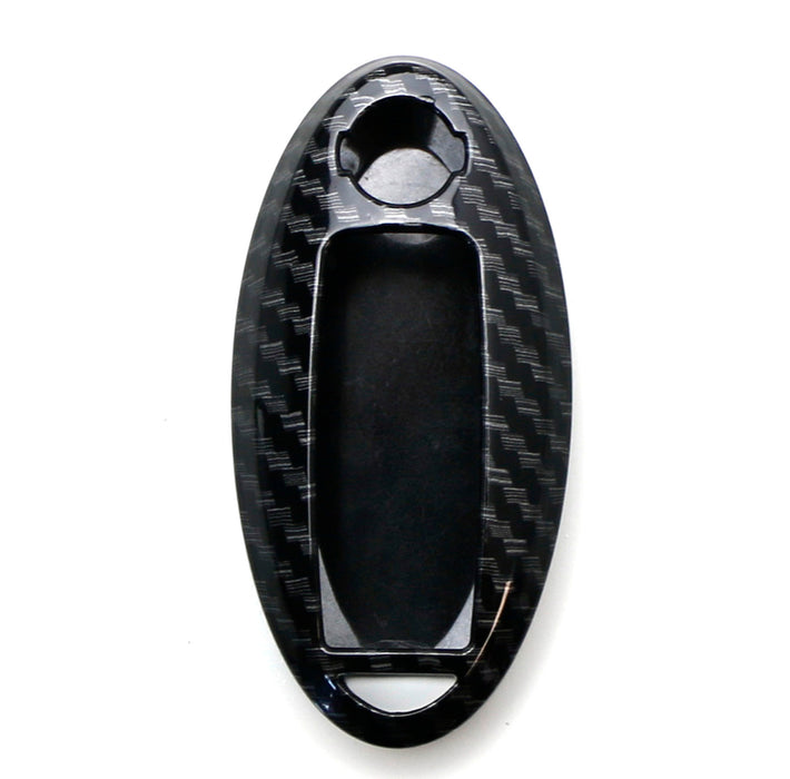 Exact Fit Carbon Fiber Smart Key Fob Shell For Nissan Armada Rogue GT-R Murano