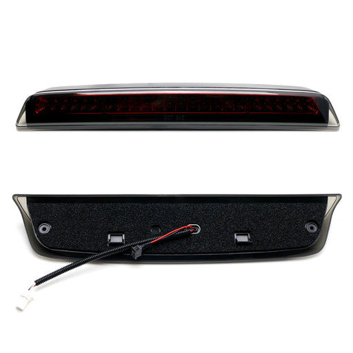 F1 Style Strobe Smoke Lens LED High Mount 3rd Brake Light For 04-15 Nissan Titan