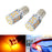 No Resistor No Hyper Flash 21W Amber 7507 PY21W LED Bulbs For Turn Signal Lights