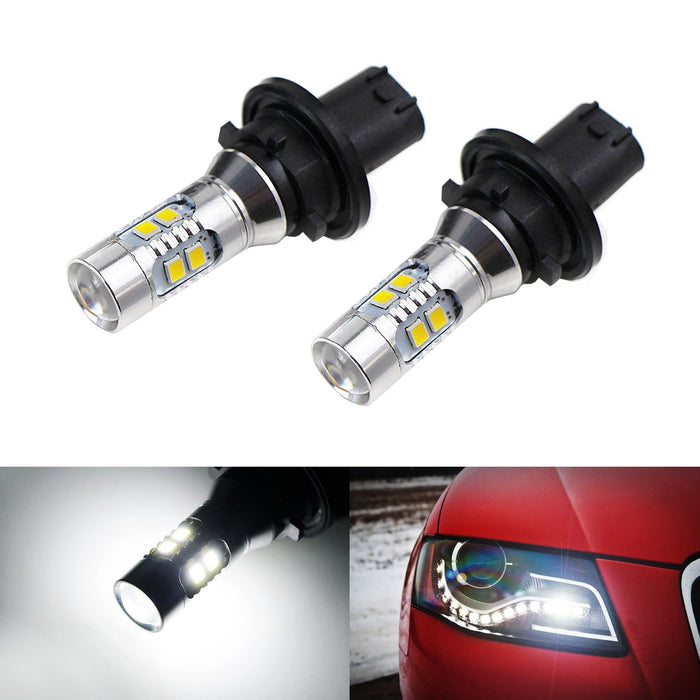 White Error Free PH24WY LED Bulbs For Audi Cadillac etc Front Turn Signal Lights