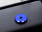 Blue Decorative Door Lock Secure Indicator Light Caps For Cayenne Panamera Macan