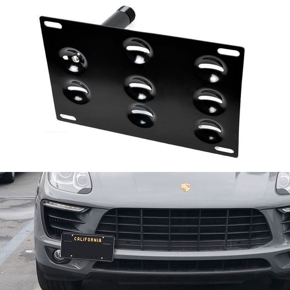 Bumper Tow Hook License Plate Bracket Mount Holder For Porsche Macan, Audi Q7