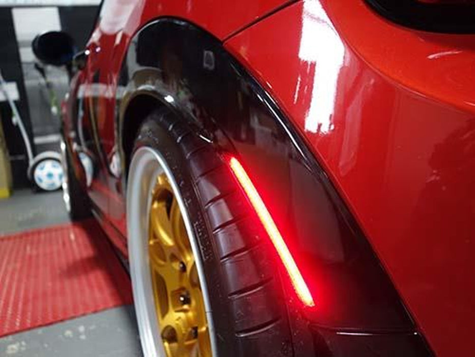 OE-Spec Red Lens Full LED Rear Side Markers For 2007-13/14 MINI Cooper R56 R60