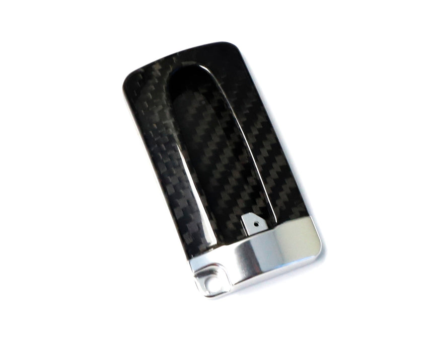 Carbon Fiber GTR Style Key Fob Cover Case For Nissan or Infiniti Oval Remote