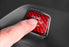 Red Real Carbon Fiber Engine Push Start Button Cover For 14-19 Chevy C7 Corvet