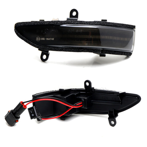 Clear Lens Sequential LED Side Mirror Lights For Subaru Impreza Forester Legacy