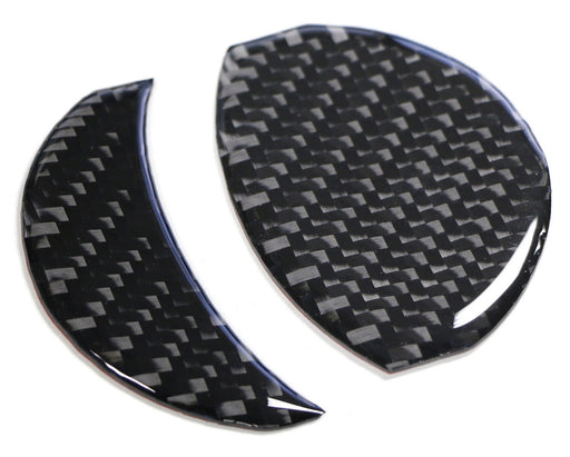 Black Carbon Fiber Overlay Decoration Trims For Subaru BRZ Scion FR-S Toyota 86