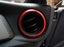 Red AC Vent/Opening Trim Decoration Cover Ring For Scion FR-S, Toyota 86, BRZ