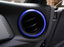 Blue AC Vent/Opening Trim Decoration Cover Ring For Scion FR-S, Toyota 86, BRZ