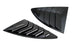 "Carbon Fiber" Rear Side Window Vent/Louvers For 2013-21 Scion FRS 86 Subaru BRZ