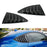 Rear Quarter Side Window Vent Louvers For 13-16 Scion FRS, 17-21 86, Subaru BRZ