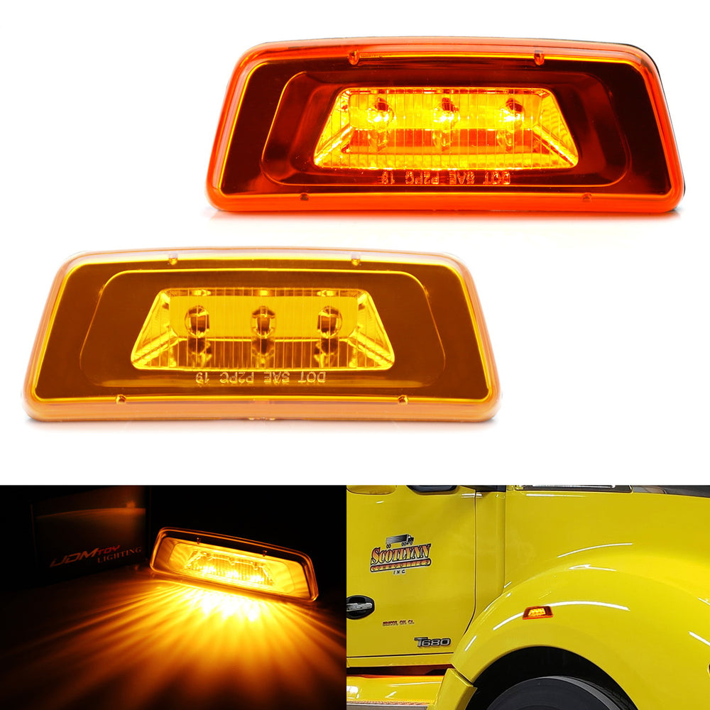 side marker lights front for kenworth t680 t700 t880 peterbilt 567