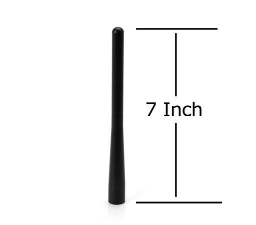 7" Short Matte Black Radio Antenna Topper For Chevy Silverado GMC Sierra Canyon