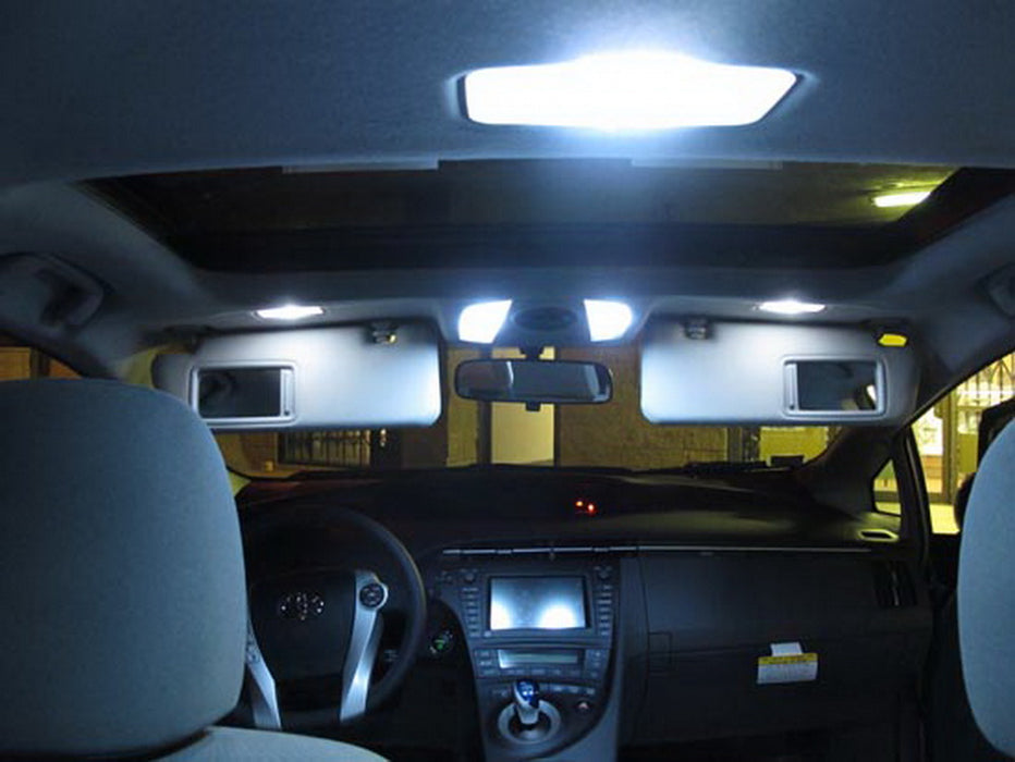 2-Light SMD Full LED Interior Lights Package Deal For 2012 and up Toyota Prius C