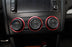 Red Aluminum AC Climate Control Outer Ring Covers For Subaru Impreza WRX/STi