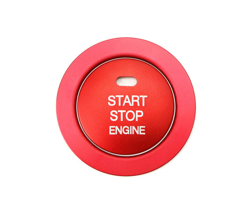 Red Engine Push Start Button, Surrounding Ring For Subaru BRZ Crosstrek WRX STI