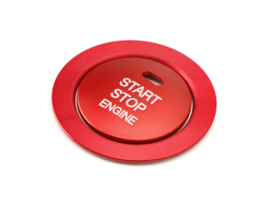 Red Engine Push Start Button, Surrounding Ring For Subaru BRZ Crosstrek WRX STI