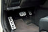 3pc Set Track Design Silver Foot Pedal Covers For Subaru Outback Legacy Auto T