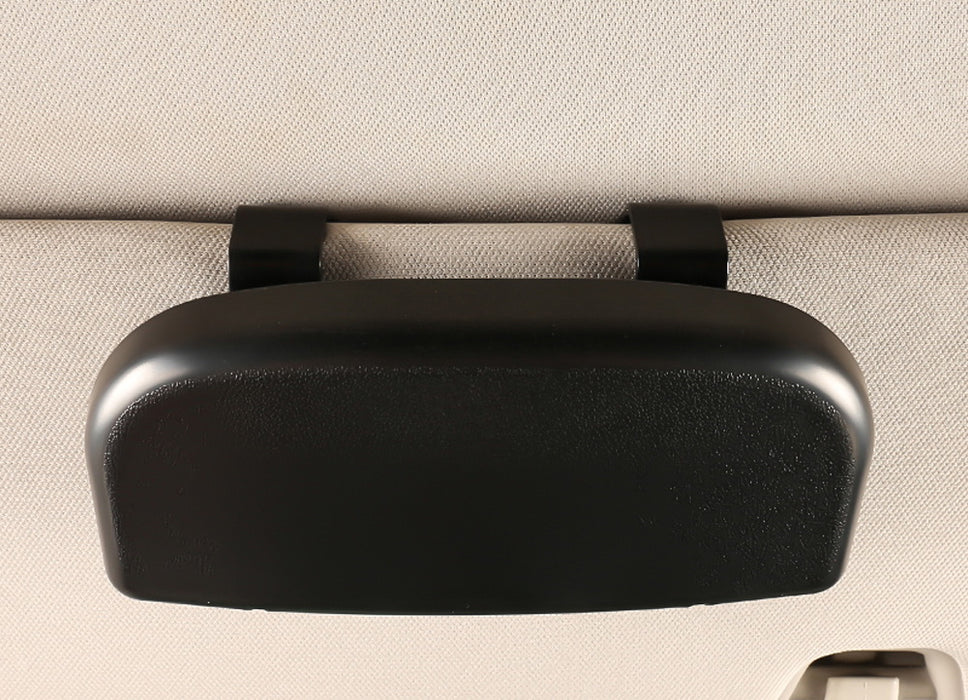 Black Universal Fit Car Sun Visor Snap-On Clip Mount Eye Glasses Case Holder Box