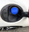 JDM Blue Aluminum Gas Cap Decoration Cover Trim For Toyota MKV Supra GR A90/A91