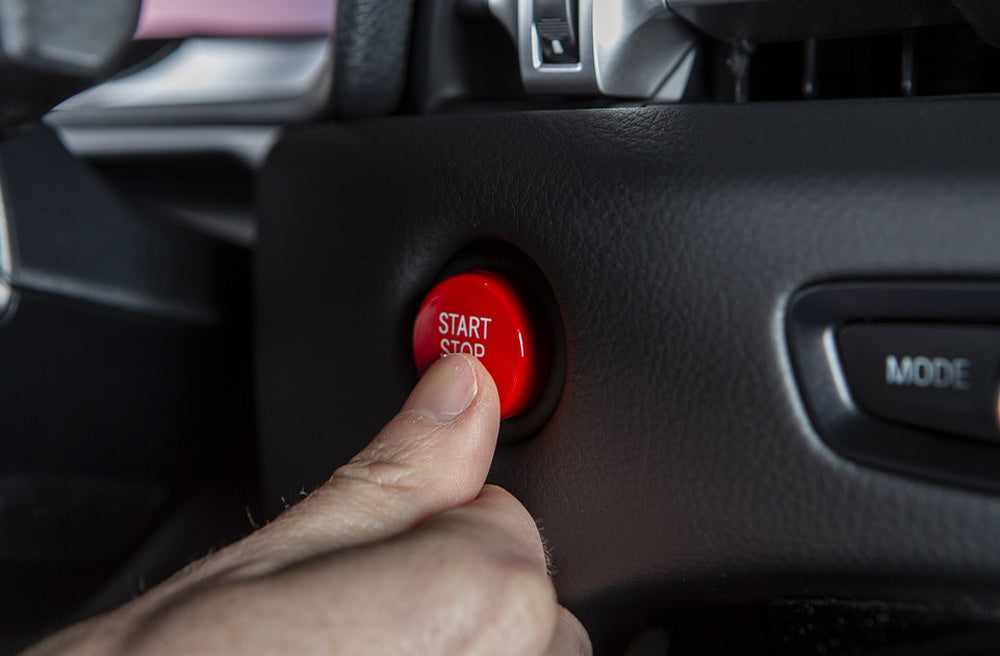 TRD-Style Racing Sports Red Engine Start/Stop Button For 2020+ Toyota Supra A90