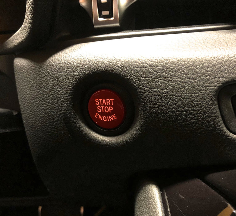 TRD-Style Racing Sports Red Engine Start/Stop Button For 2020+ Toyota Supra A90