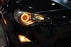 70mm White/Amber Switchback LED Halo Ring Kit For Headlight Fog Light Retrofit