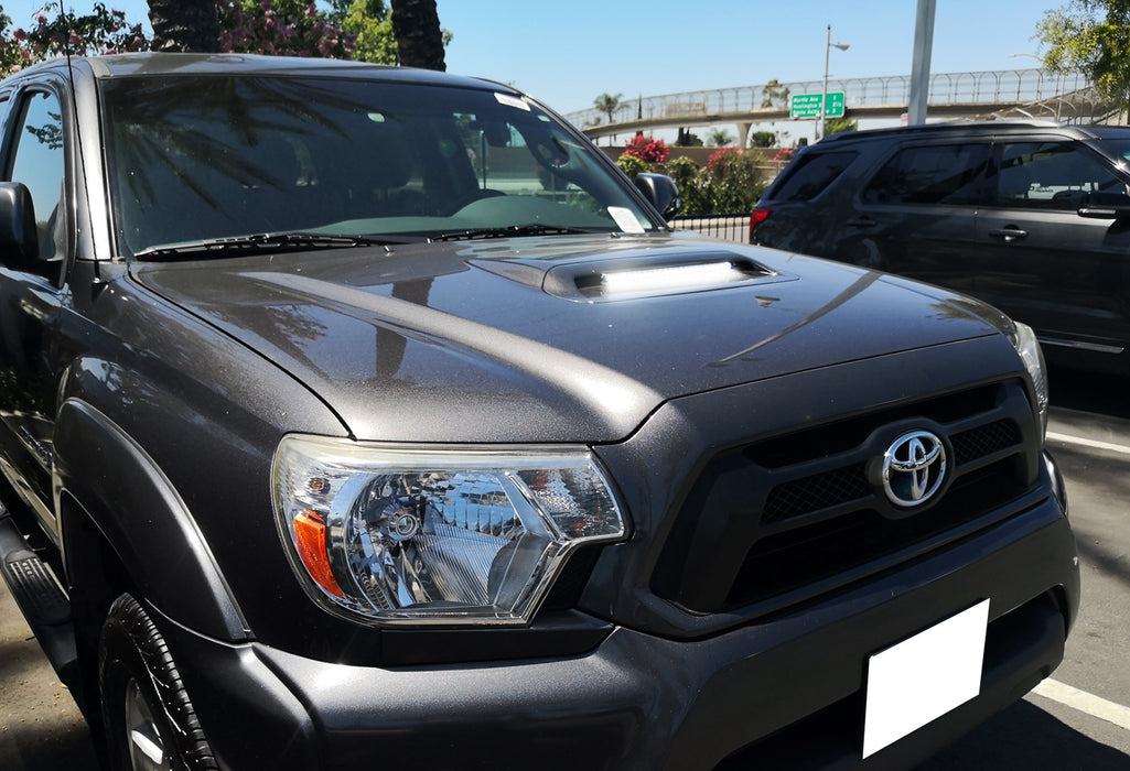 57-LED Rigid Slim Fit Hood Scoop Mount Lightbar For Toyota 12-15 Tacoma, 4Runner