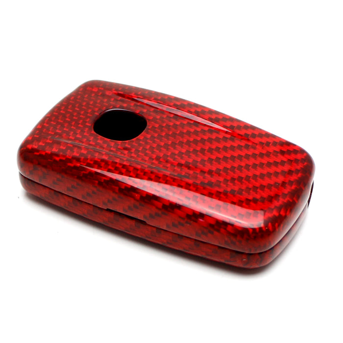 Real/Genuine Red Carbon Fiber Smart Key Fob Shell For Acura ILX RLX TLX RDX MDX