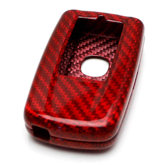 Real/Genuine Red Carbon Fiber Smart Key Fob Shell For Acura ILX RLX TLX RDX MDX