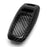 Real/Genuine Black Carbon Fiber Smart Key Fob Shell For Audi 19-up A6 A7 E-Tron