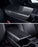 Piano Black Gloss Finish Carbon Fiber Pattern Armrest Hard Cover For Tesla 3 Y