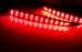 Smoke Lens 24-SMD LED Bumper Reflector Tail Brake Lights For 12-up Tesla Model S