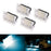 4x aqua IceBlue LED Interior Light Kit For Tesla S 3 X Side Door, Trunk Area etc