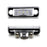 Direct Bolt-On Replace White Full LED License Plate Lamps For 12-16 Tesla ModelS