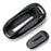 Black Glossy "Carbon Fiber" Pattern Key Fob Shell Cover For 16-21 Tesla Model X