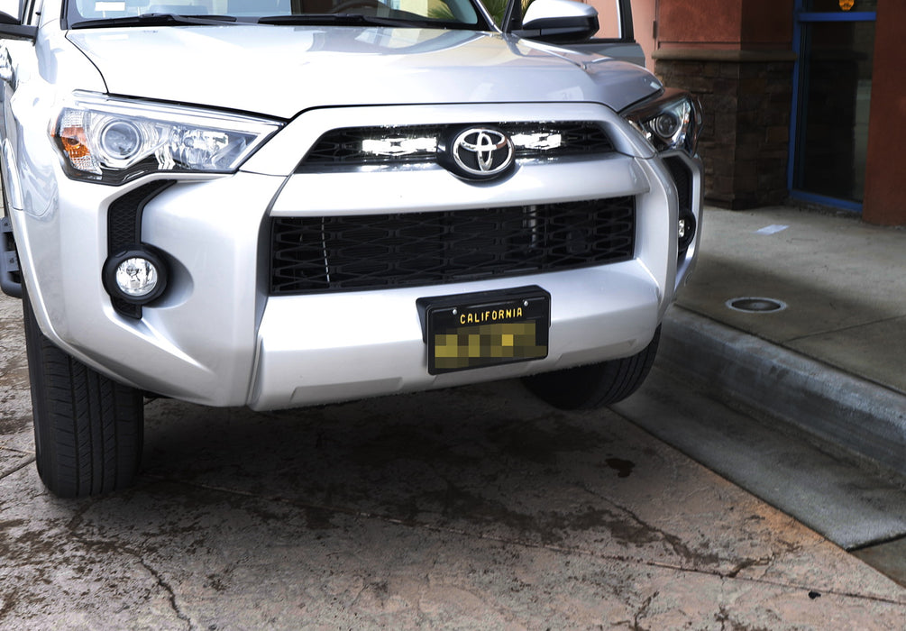 Behind Upper Grill 20" LED Light Bar Kit w/Bracket/Wiring For 14+ Toyota 4Runner