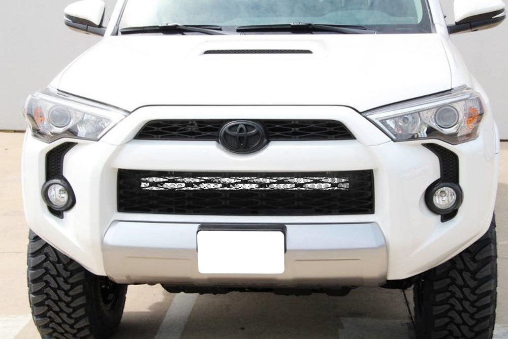 180W 30" LED Light Bar w/ Lower Bumper Bracket, Wiring For 14-22 Toyota 4Runner